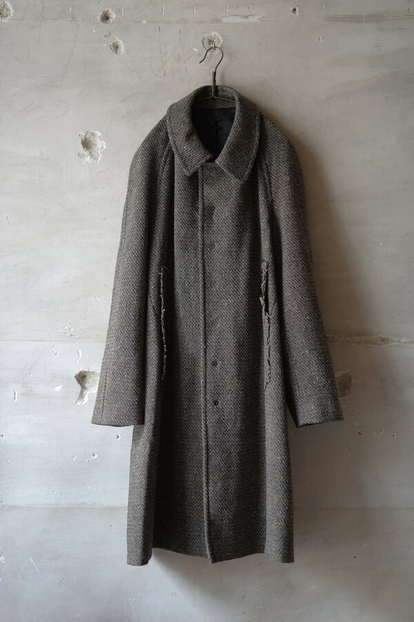 正規取扱店で OMAR AFRIDI 21AW Balamacaan Coat - ジャケット/アウター