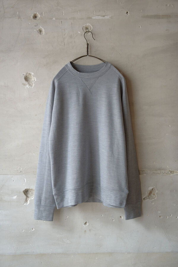 YINDIGO AM / WOOL BOXING SWEAT | INSIDE MY GLASS DOORS