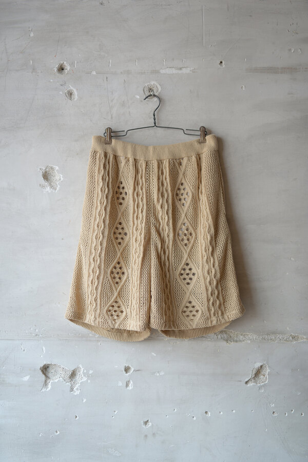 売り切り御免！】 Kota Gushiken 22ss Lace Aran Shorts general-bond