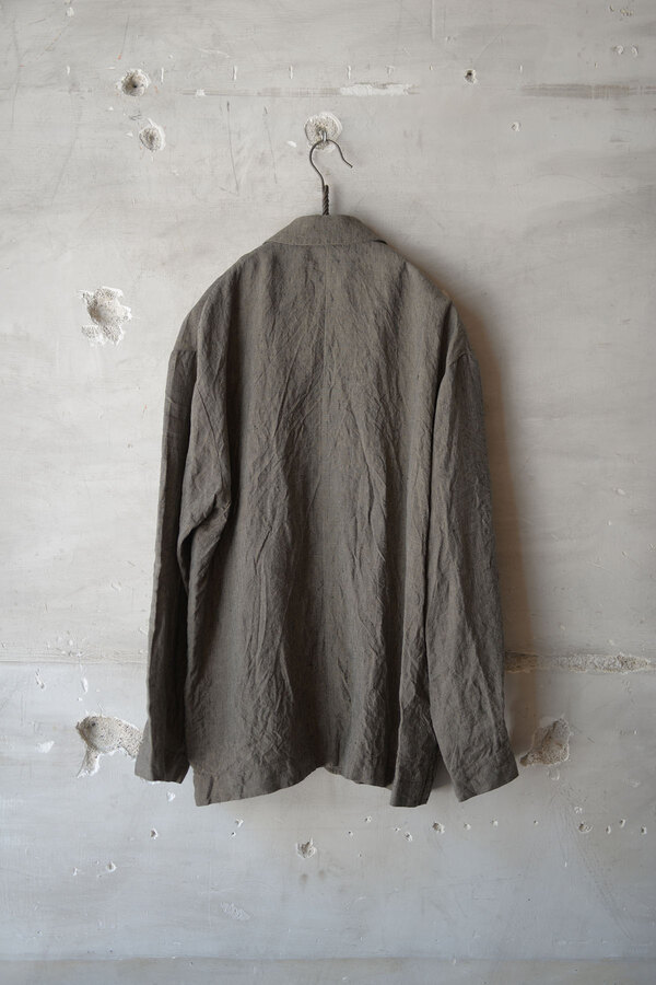 Omar Afridi / HAORI SHIRT JACKET (sold) | INSIDE MY GLASS DOORS