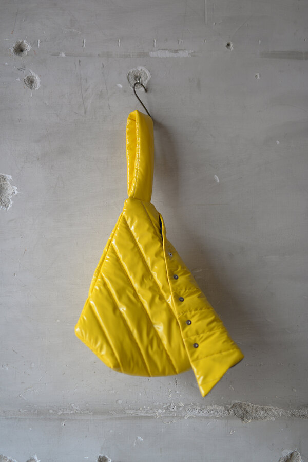 Omar Afridi / DISTORTED HAND BAG (sold) | INSIDE MY GLASS DOORS