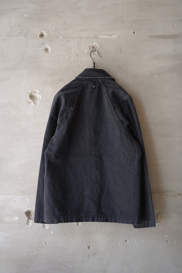 Omar Afridi / DENIM COVERALL BLOUSON (sold) | INSIDE MY GLASS DOORS