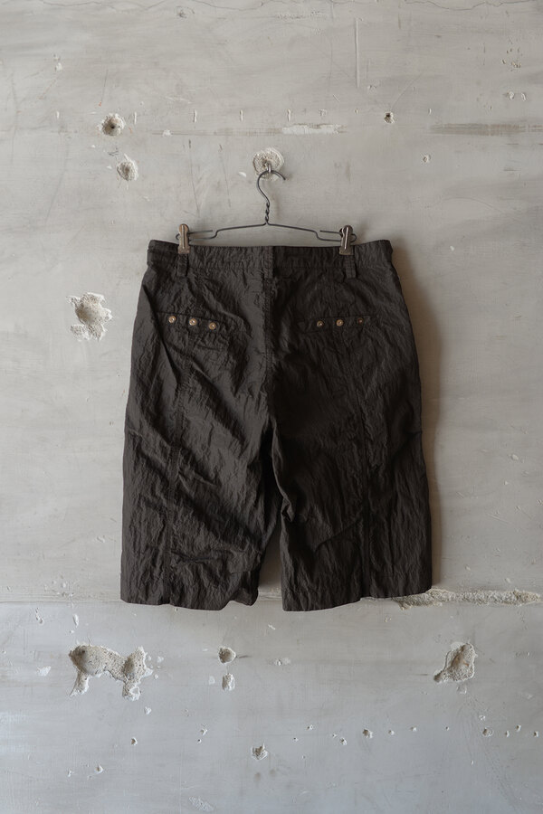 Omar Afridi オマール アフリディ / PANELLED WIDE SHORTS | INSIDE MY ...