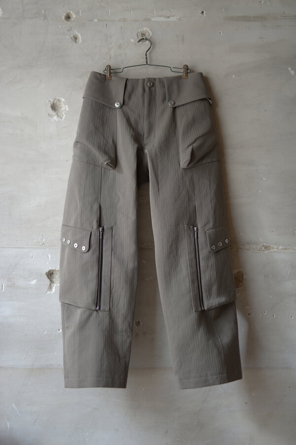 Omar Afridi オマール アフリディ / TOTEM CARGO TROUSERS | INSIDE MY