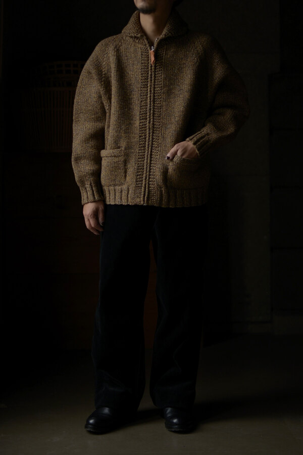 Slopeslow スロープスロウ / COWICHAN SWEATER (sold) | INSIDE MY GLASS DOORS