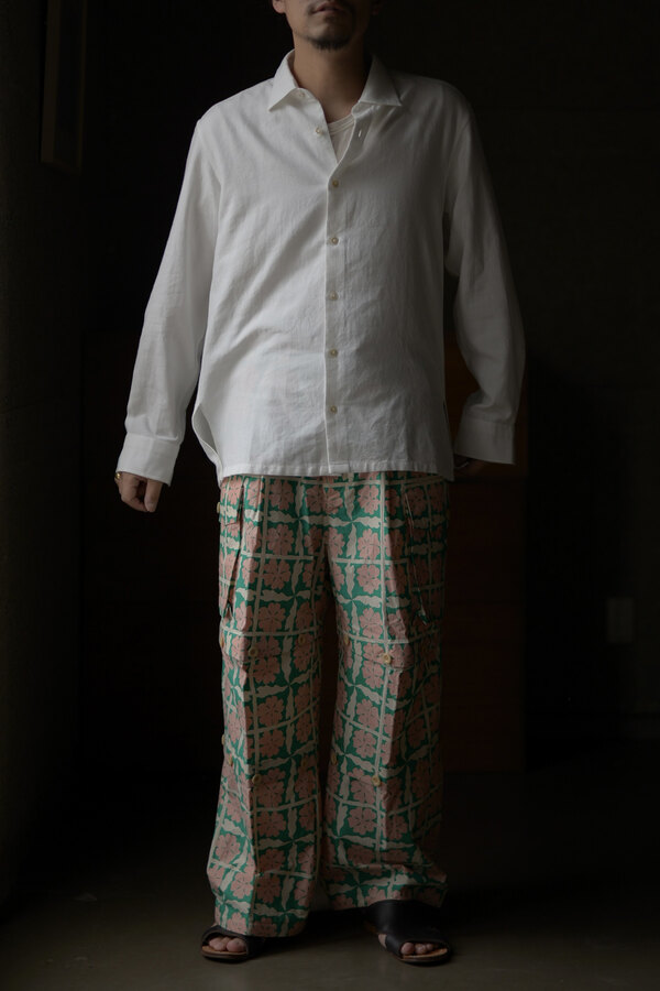 PERIOD FEATURES ピリオド フューチャーズ / STANDARD KHADI SHIRT (sold) | INSIDE MY  GLASS DOORS