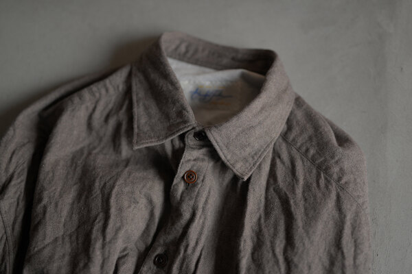 The crooked Tailor ザ クルーキットテーラー / REGULAR COLLAR CLASSIC SHIRT (sold) |  INSIDE MY GLASS DOORS